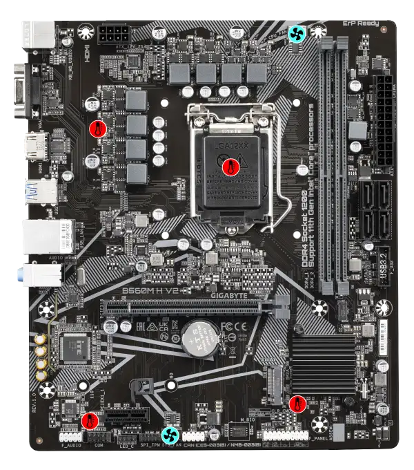 Gigabyte B560M H V2	